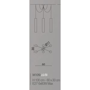 Il Paralume Marina / Chandeliers / IL-M109/L6